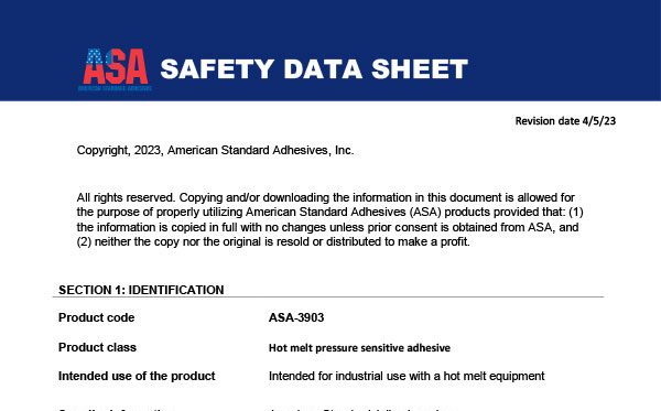Safety Data Sheet
