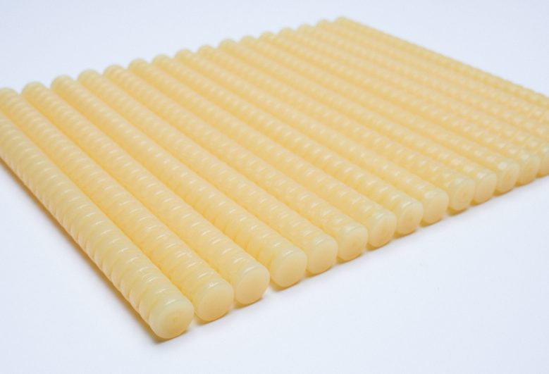 Quadrack Glue Stick 5/8″ (0.58″) x 8″ | Works with 3M Polygun TC, LT & EC Glue Guns