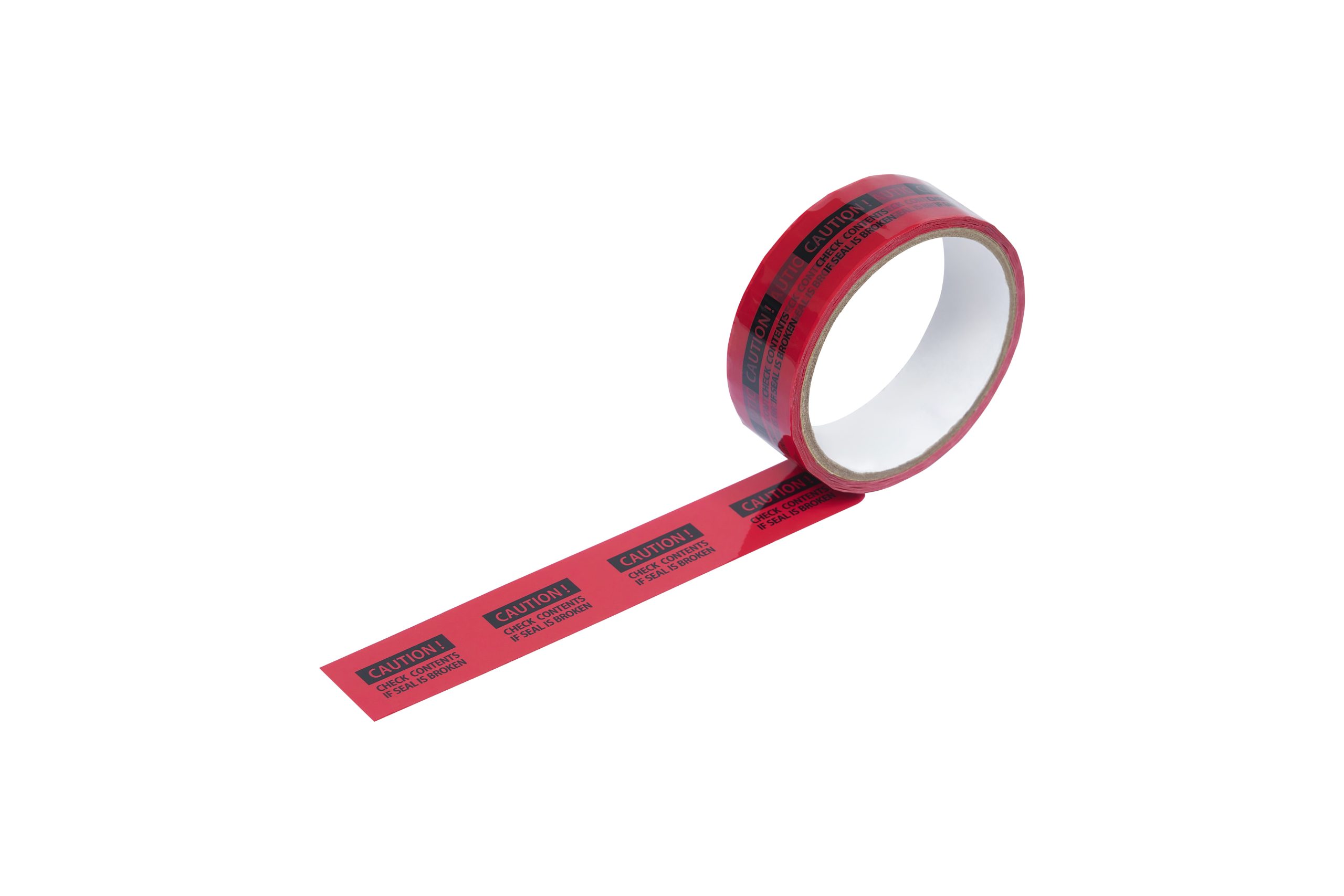 1.18" Security Tape, Red