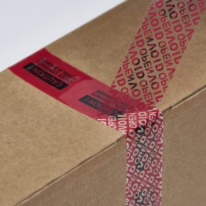 1.18" Security Tape, Red