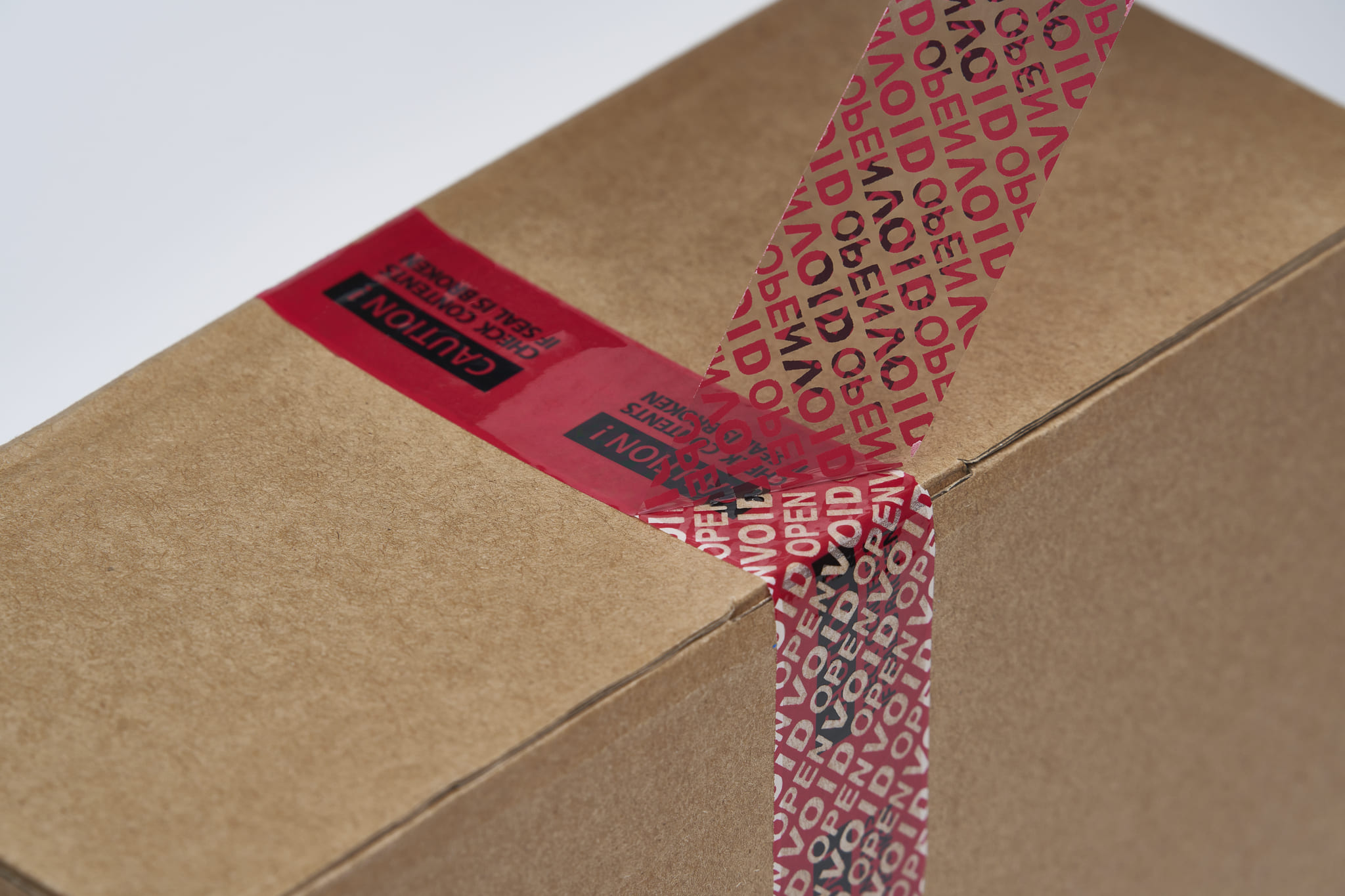 1.18" Security Tape, Red