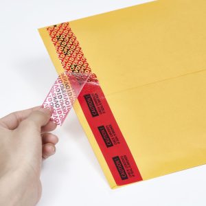 1.18" Security Tape, Red