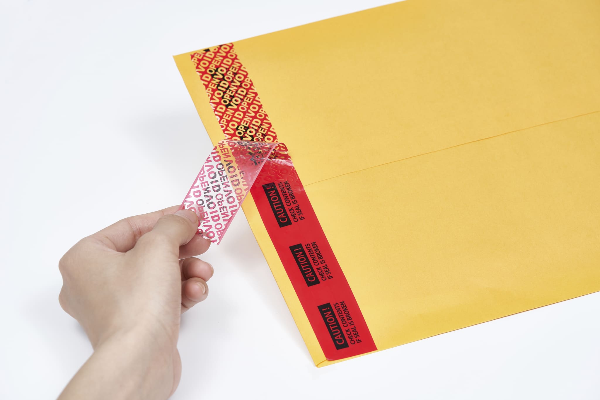 1.18" Security Tape, Red