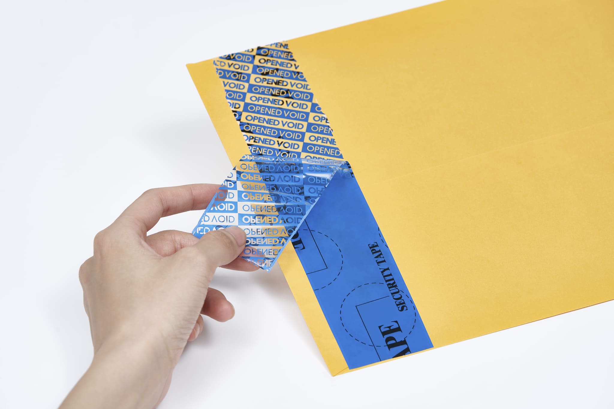 Signature Security Tape, Blue