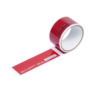 Serial Number Security Tape, Red