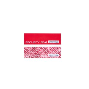 Serial Number Security Tape, Red