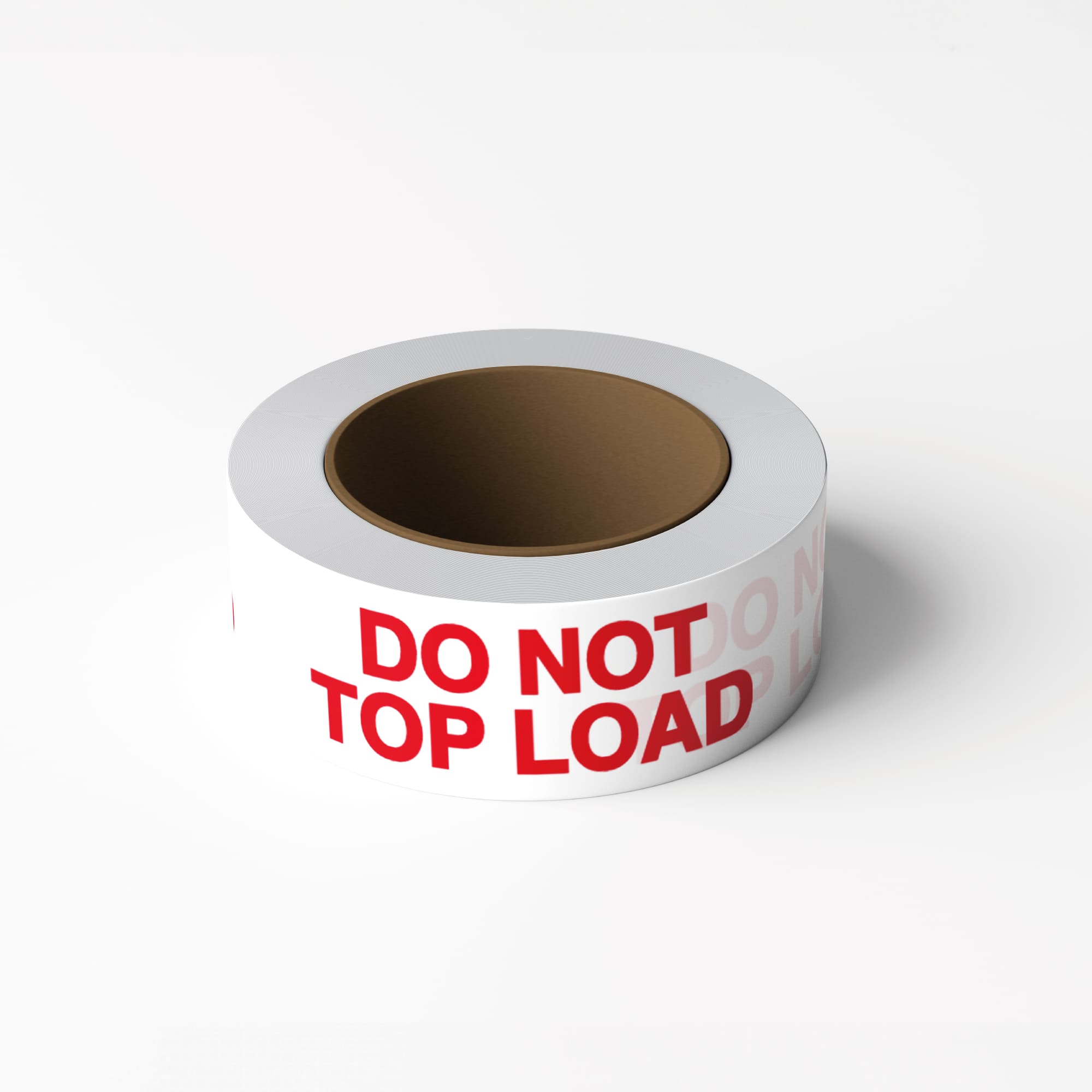 PrePrinted Tape, "DO NOT TOP LOAD" (2" x 2 mil x 110yd)