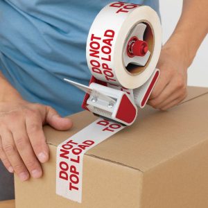 PrePrinted Tape, "DO NOT TOP LOAD" (2" x 2 mil x 110yd)