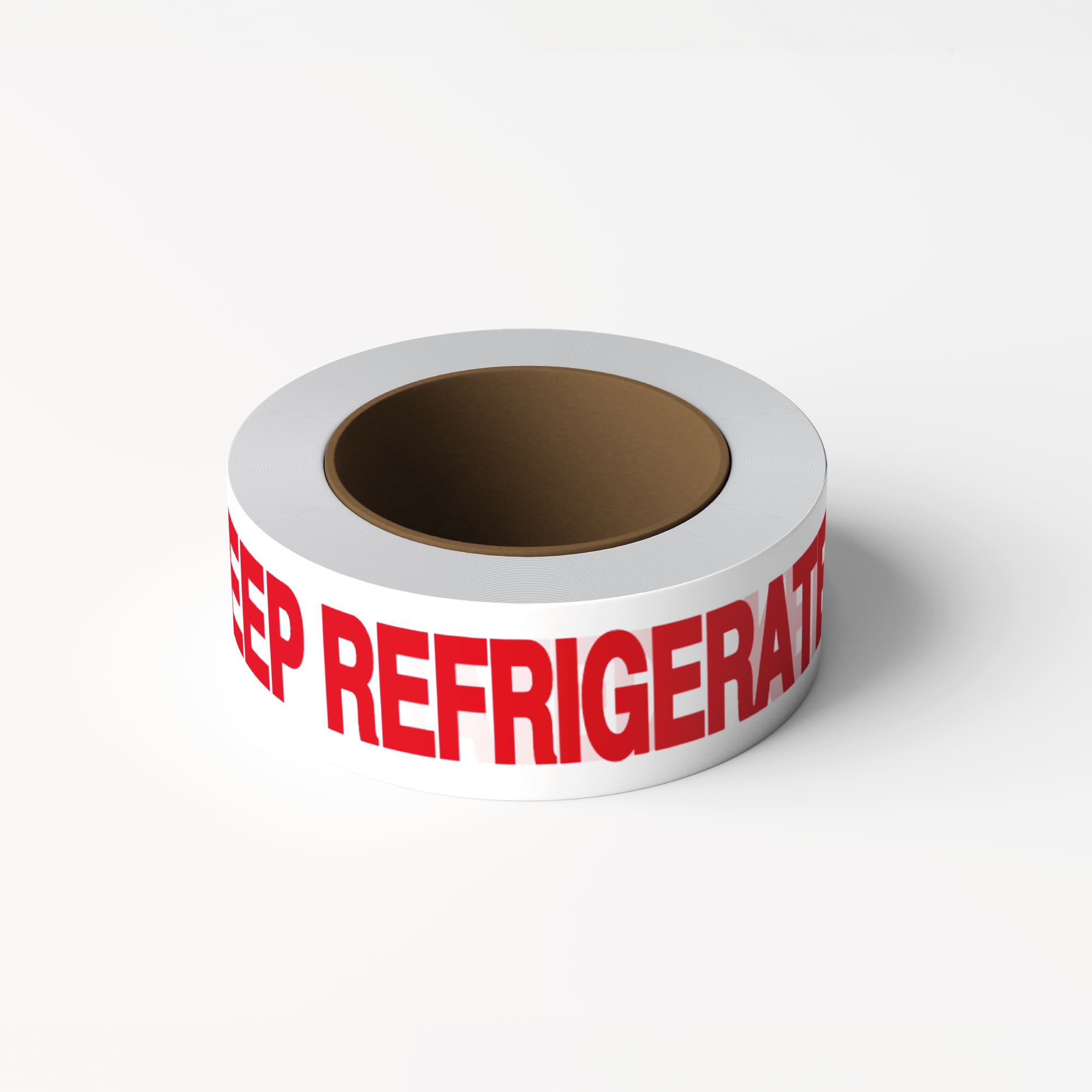 PrePrinted Tape, "KEEP REFRIGERATED" (2" x 2 mil x 110yd)